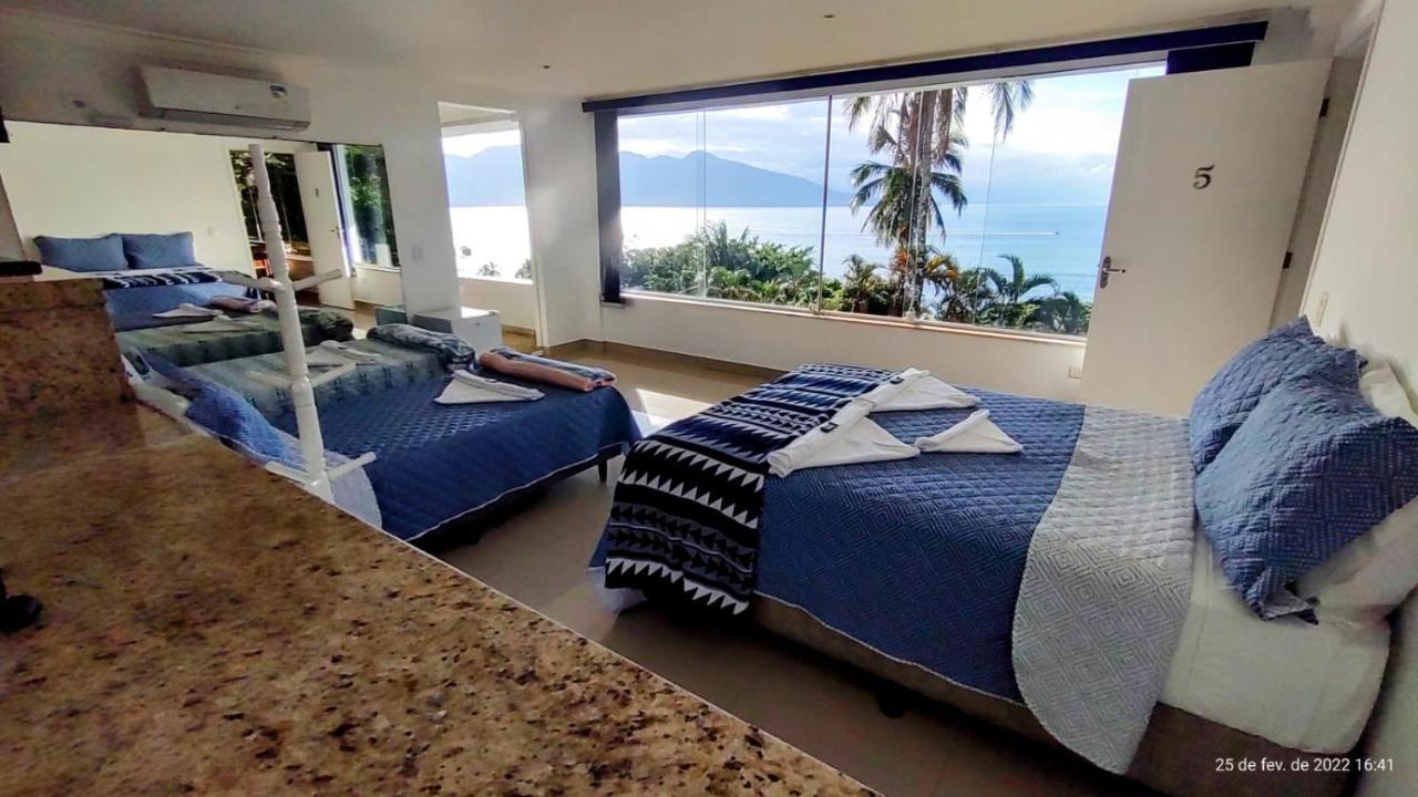 Pousada Refugio Das Estrelas - Vista Para O Mar Ilhabela Ngoại thất bức ảnh