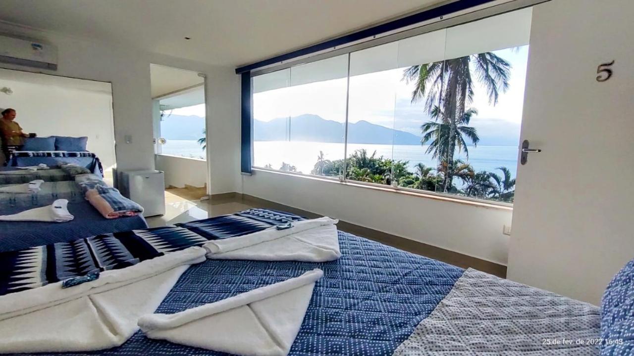 Pousada Refugio Das Estrelas - Vista Para O Mar Ilhabela Ngoại thất bức ảnh